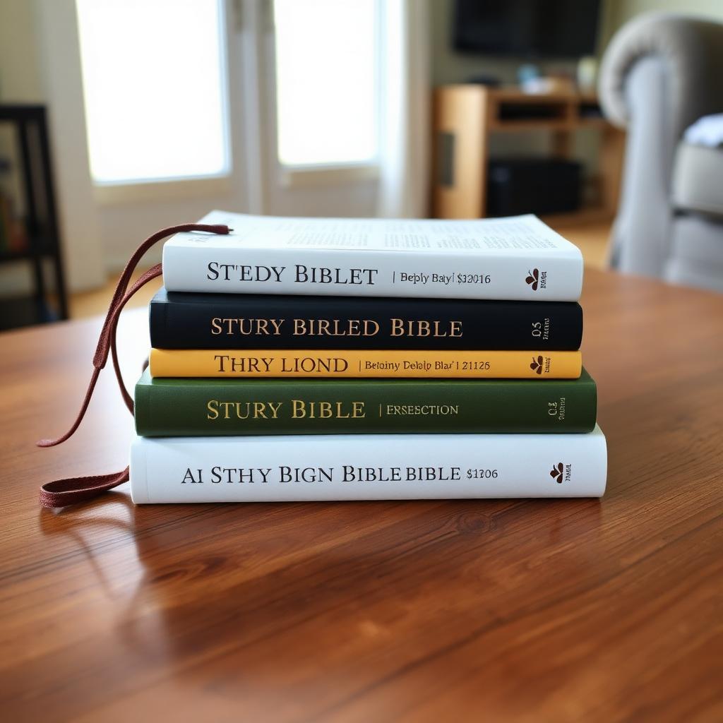 Study Bibles (ESV, NIV, NKJV)