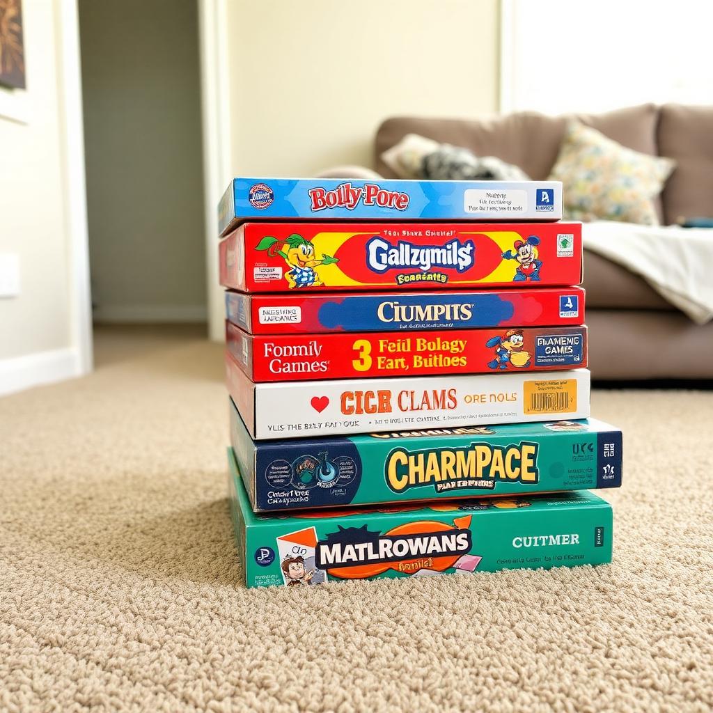 Family Board Games (12 titles)