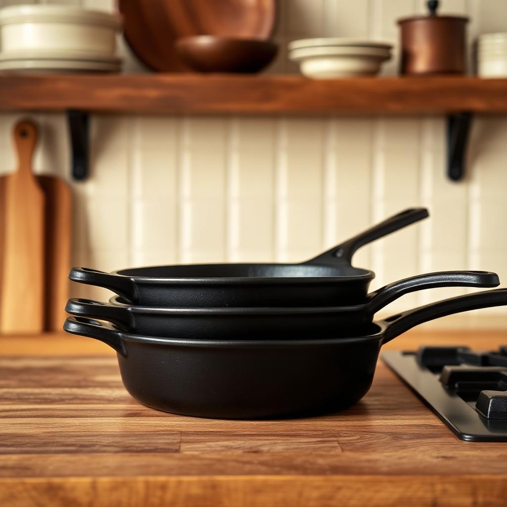 Cast Iron Skillet Set