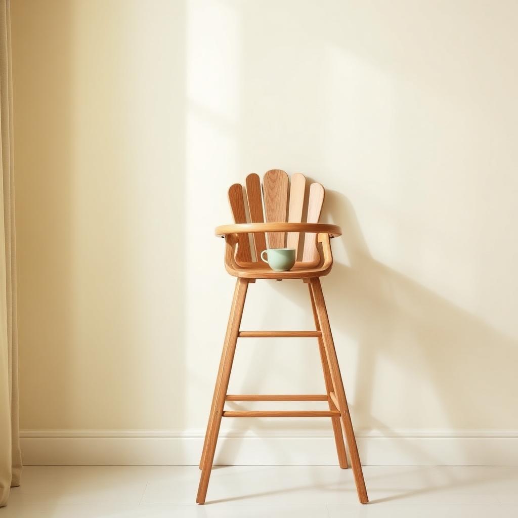 Wooden High Chair